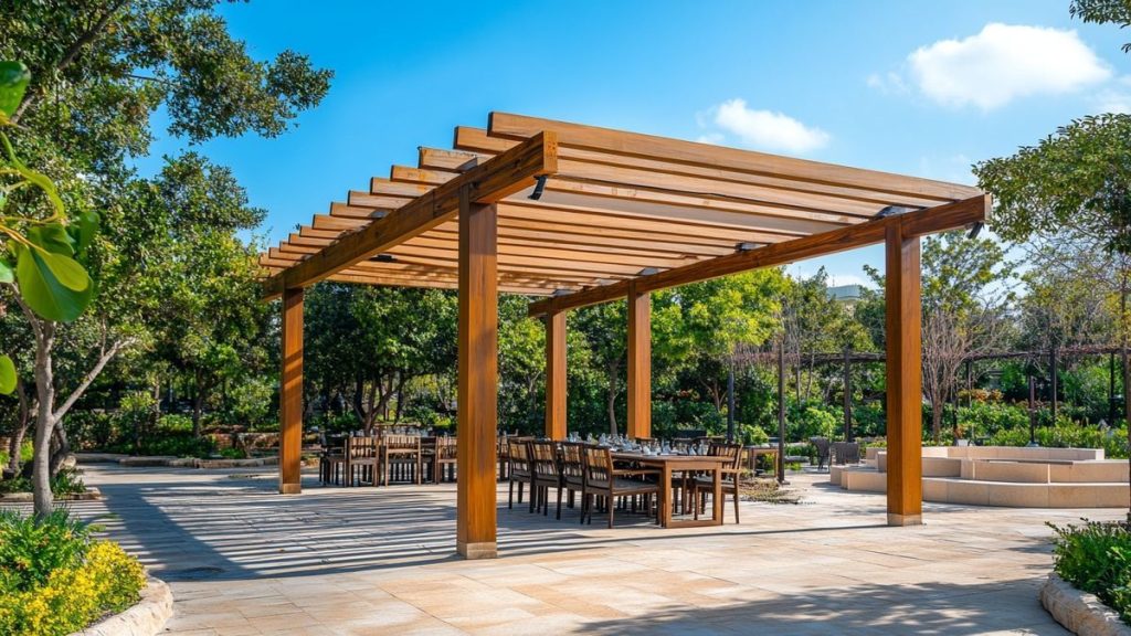 Wooden Pergola for Patios