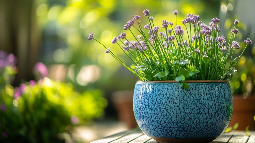 Plante en jardinière d'extérieur