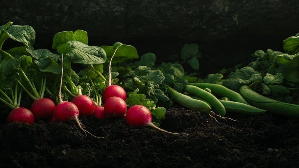 Ces 3 légumes à semer ensemble en mai créent un potager naturellement protégé (sans travail)