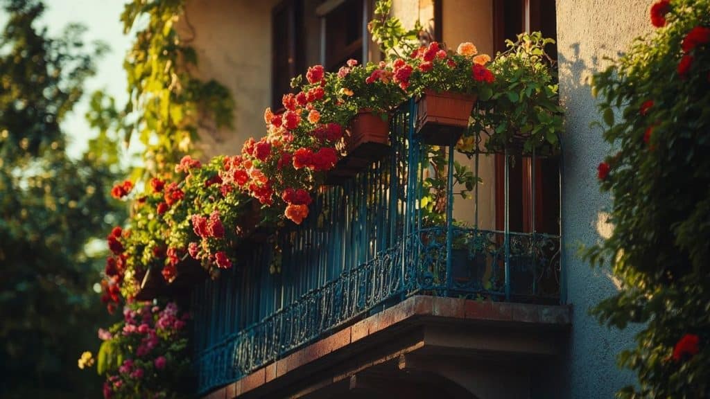 Les fleurs increvables qui défient soleil et vent : transformez votre balcon sud en oasis colorée