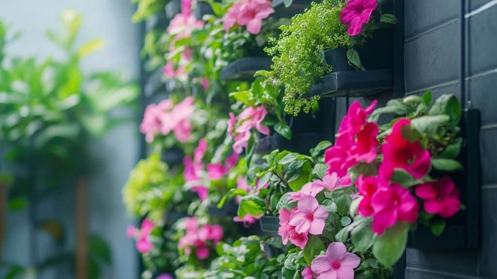 Révolution pour balcons et petits jardins : cette plante verticale extraordinaire produit sans interruption de juin à septembre