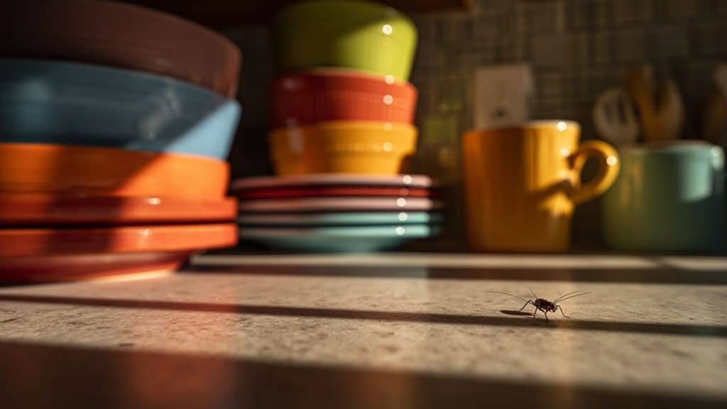 Insecte marron en cuisine: comment s'en débarrasser