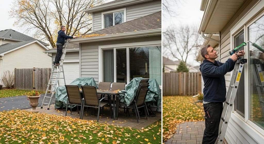 Checklist d’entretien extérieure d’une maison avant les premières neiges
