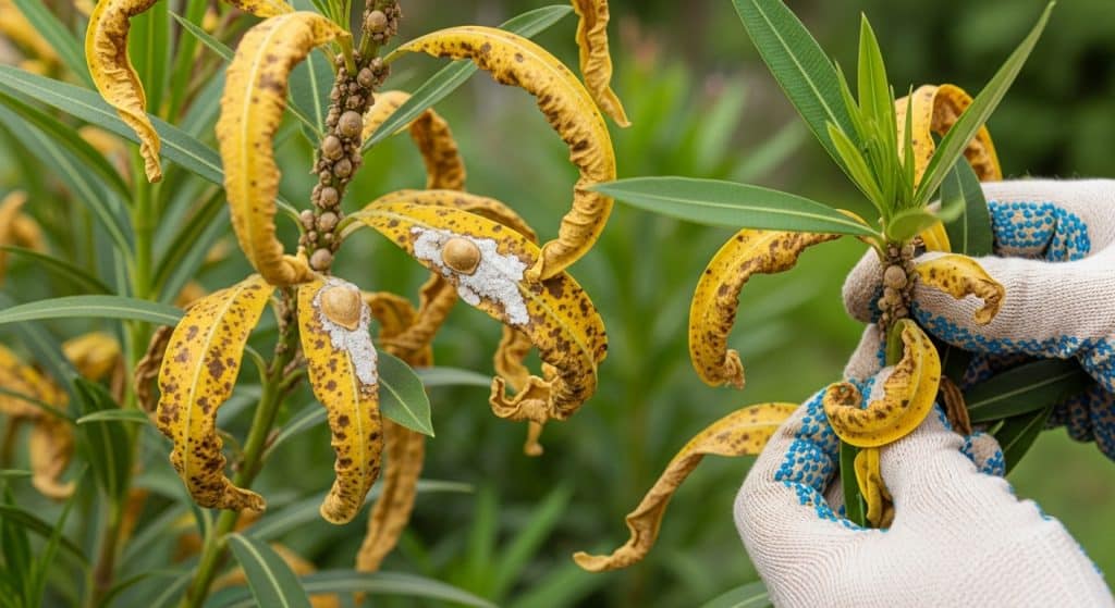 Les maladies du laurier rose : comment les reconnaitre et les traiter ?