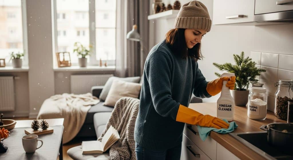 Les produits naturels pour entretenir sa maison durant la saison froide